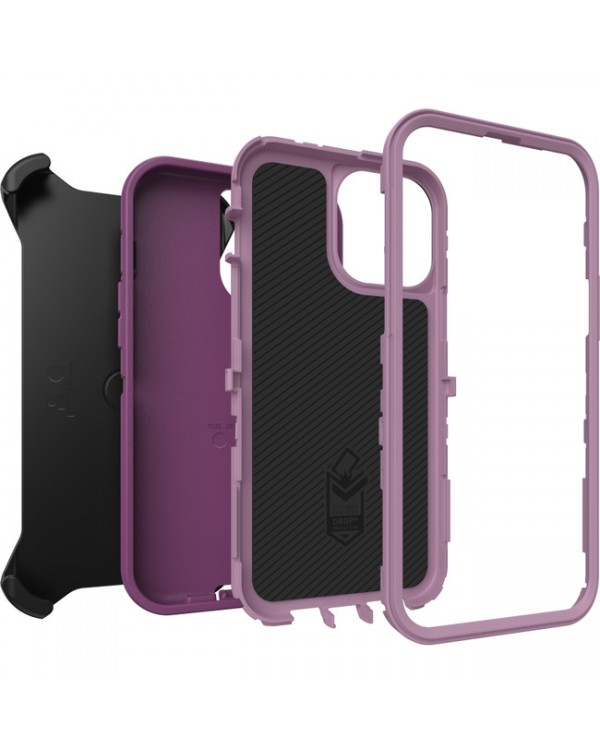 Otterbox - Defender Protective Case Happy Purple for iPhone 13 Pro