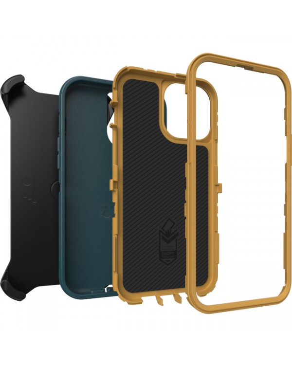 Otterbox - Defender Protective Case Hunter Green for iPhone 13 Pro Max/12 Pro Max