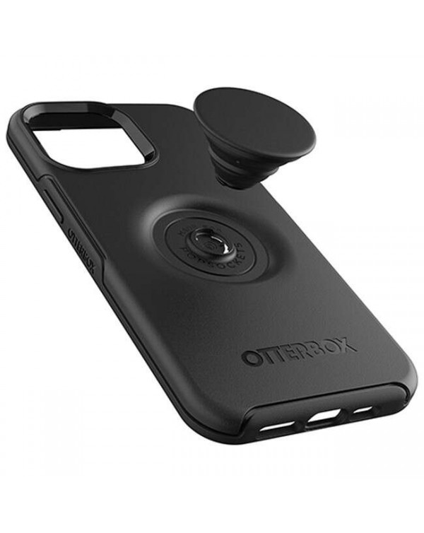 Otterbox - Otter+Pop Symmetry with Swappable PopTop Black for iPhone 13