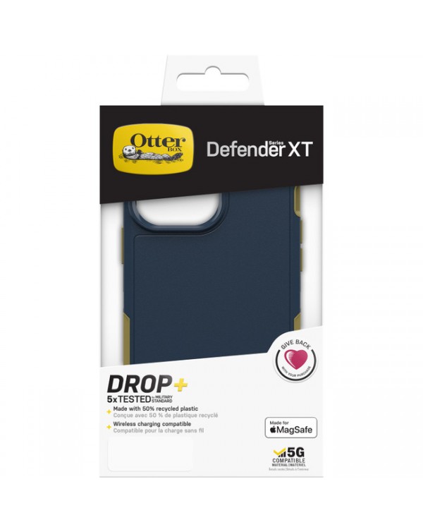 Otterbox - Defender XT Protective Case Dark Mineral (Blue) for iPhone 13 Pro