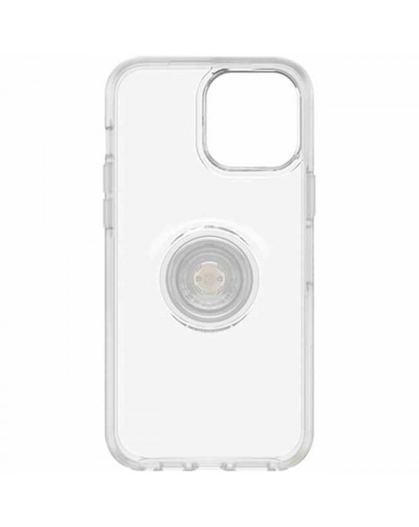 Otterbox - Otter+Pop Symmetry Clear with Swappable PopTop Clear/Off White for iPhone 13