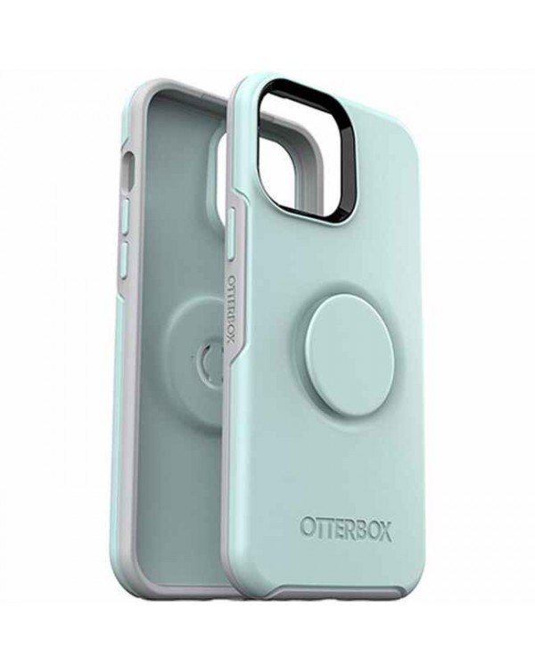 Otterbox - Otter+Pop Symmetry with Swappable PopTop Tranquil Waters for iPhone 13 Pro Max/12 Pro Max