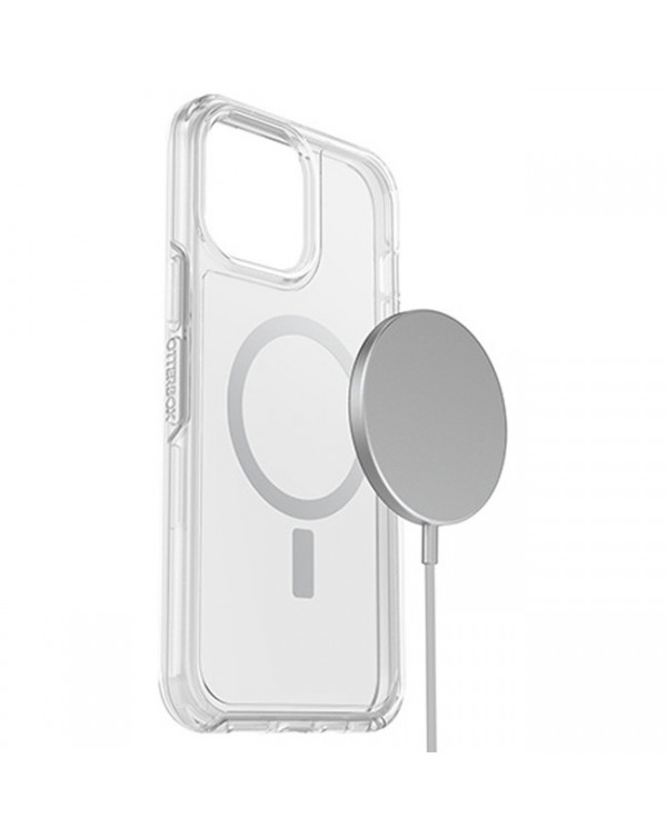 Otterbox - Symmetry+ Clear Protective Case with MagSafe Clear for iPhone 13 mini/12 mini