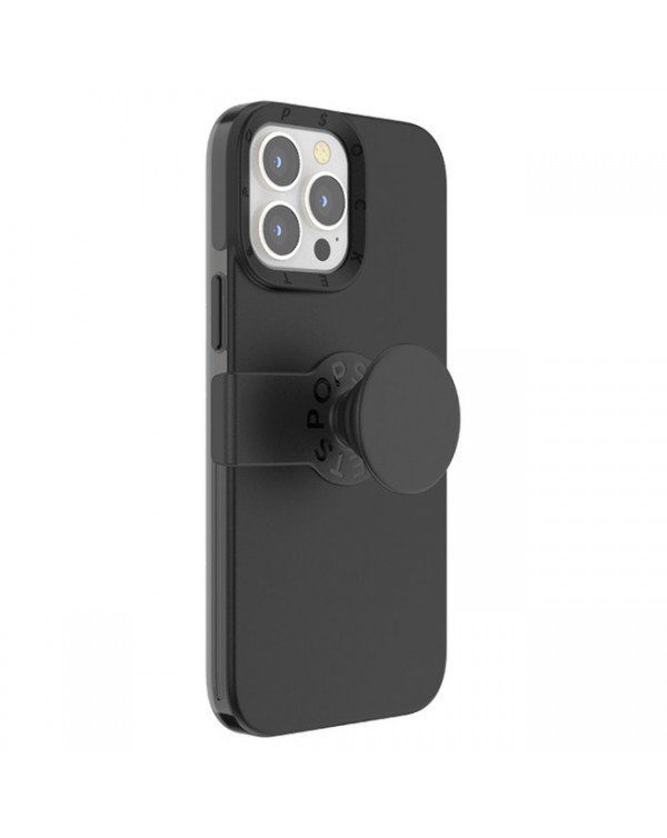 PopSockets - PopCase Black with Drop Protection for iPhone 13 Pro Max