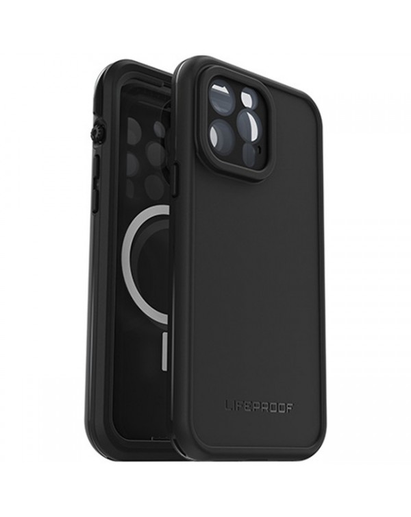 LifeProof - Fre with MagSafe Case Black for iPhone 13 Pro Max