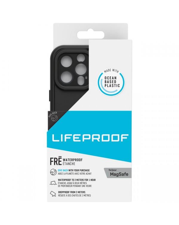 LifeProof - Fre with MagSafe Case Black for iPhone 13 Pro Max