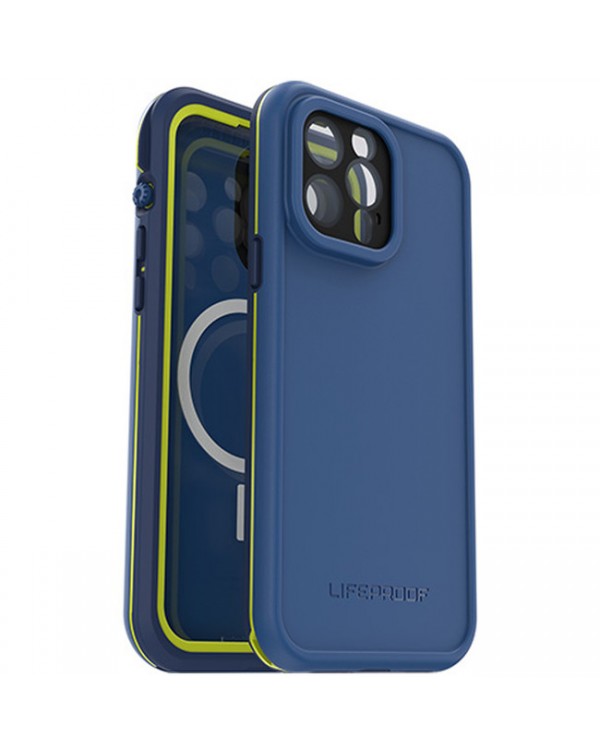 LifeProof - Fre with MagSafe Case Onward Blue for iPhone 13 Pro Max