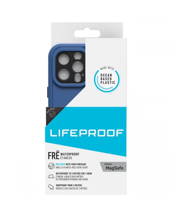 LifeProof - Fre with MagSafe Case Onward Blue for iPhone 13 Pro Max