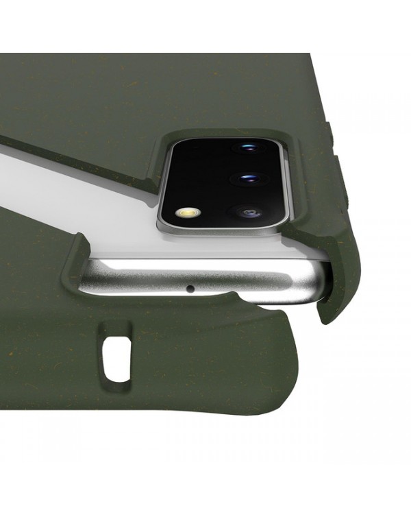Feronia Bio - Terra DropSafe Biodegradable Case Kaki for Samsung Galaxy S20 FE - This Case Plants 1 Tree