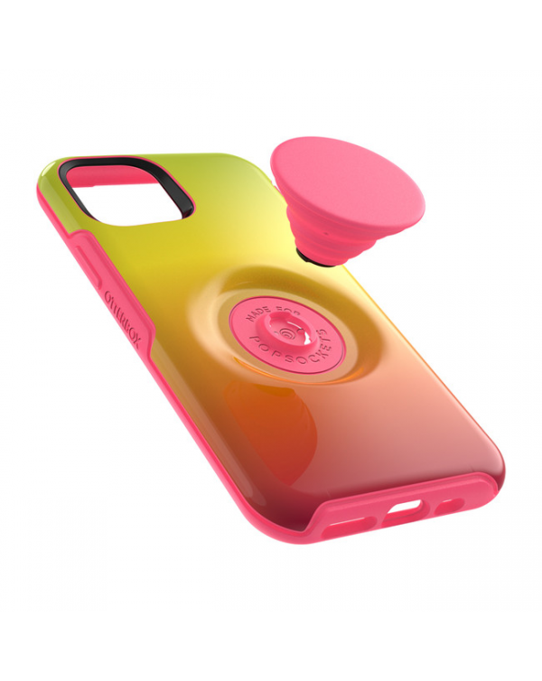 Otterbox - Otter + Pop Symmetry Case with Swappable PopTop Island Ombre for iPhone 11 Pro Max