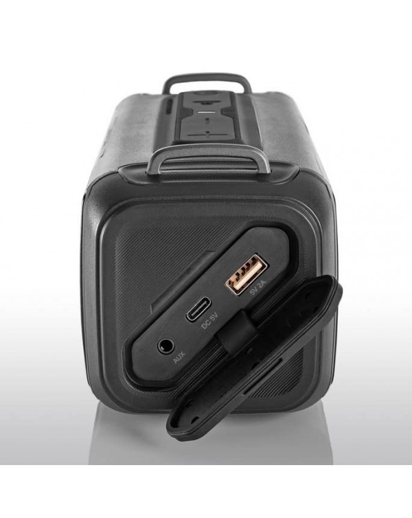 BRAVEN BRV-X/2 Rugged Portable Bluetooth Speaker (Black)