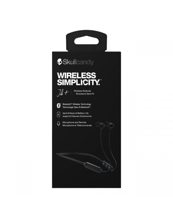 Skullcandy - Jib+ Wireless Earbuds Black