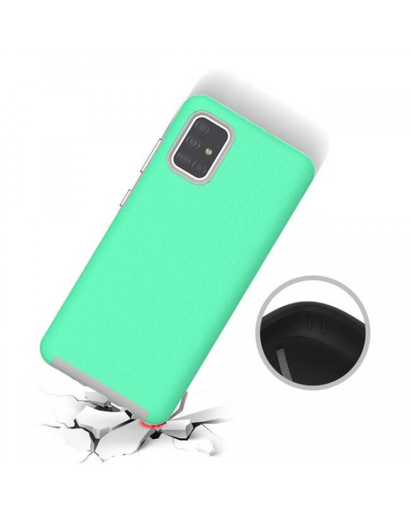 Blu Element - Armour 2X Samsung Case Teal for Samsung Galaxy A51
