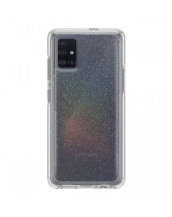 Otterbox - Symmetry Clear Protective Case Stardust (Silver Flake/Clear) for Samsung Galaxy A51