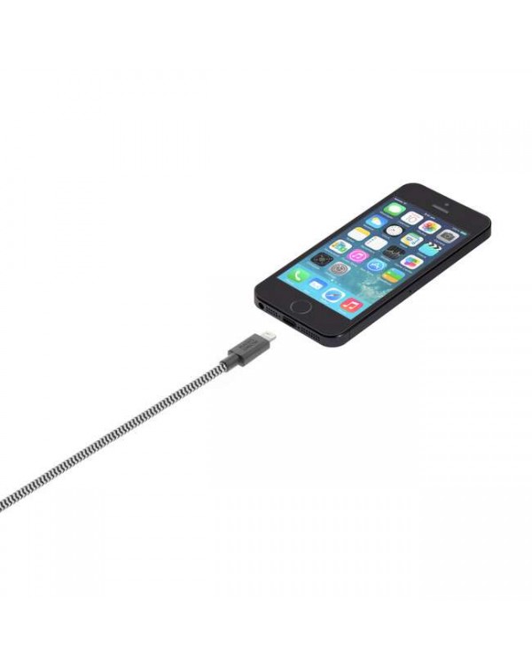 Charge/Sync XL Lightning Cable 10ft Zebra