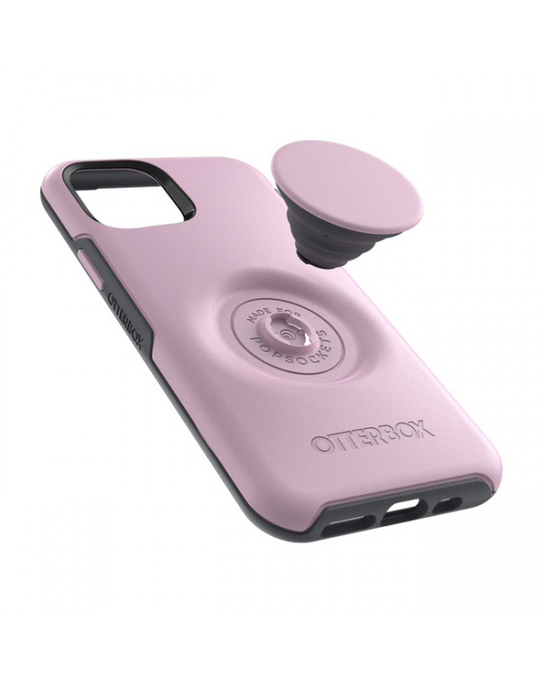 Otterbox - Otter + Pop Symmetry Case with Swappable PopTop Mauvelous for iPhone 11 Pro