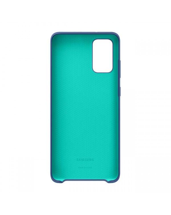 Samsung - Silicone Cover Case Blue for Samsung Galaxy S20+