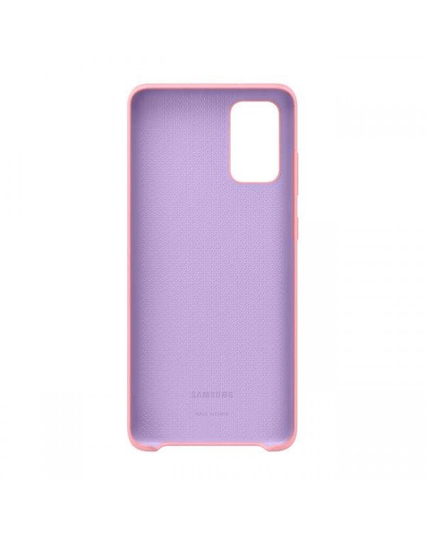 Samsung - Silicone Cover Case Pink for Samsung Galaxy S20+