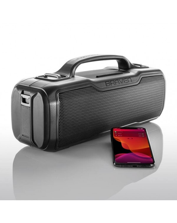 BRAVEN BRV-XL Rugged Portable Bluetooth Speaker (Gray) BRAVEN BRV-XL Rugged Portable Bluetooth Speaker (Gray)