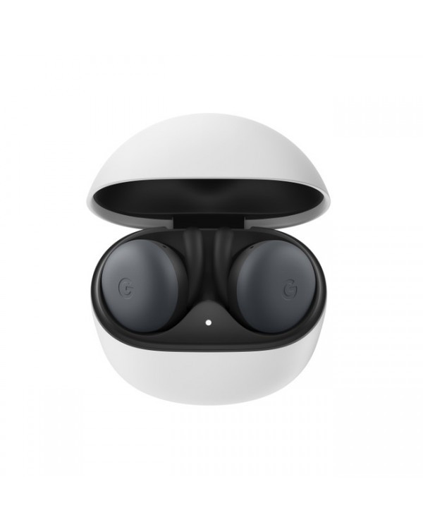 Google - Pixel Buds Headphones with Wireless Charging Case Almost Black