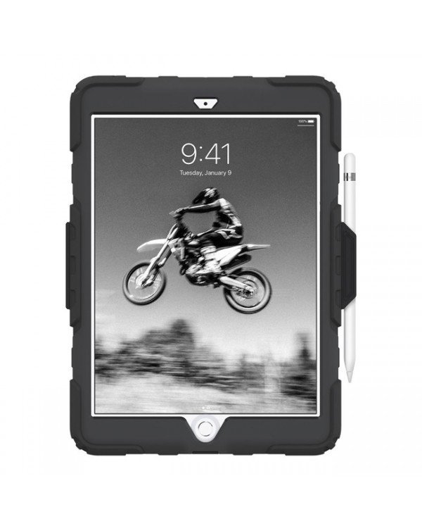 Griffin - Survivor All-Terrain Rugged Case Black for iPad 10.2 (2019/2020/2021)(7th/8th/9th Gen)