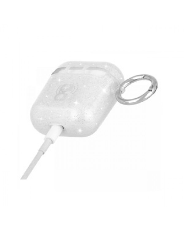 AirPods Case-Mate Clear Sheer Crystal Hook Ups Case