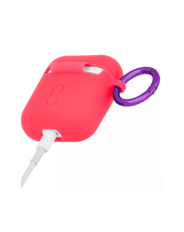 AirPods Case-Mate Pink/Metallic Pink (Living Coral) Hook Ups Case