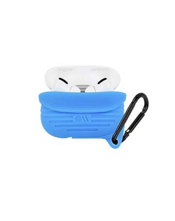 AirPods Pro Case-Mate Cobalt Blue Tough Case w/ Carabiner