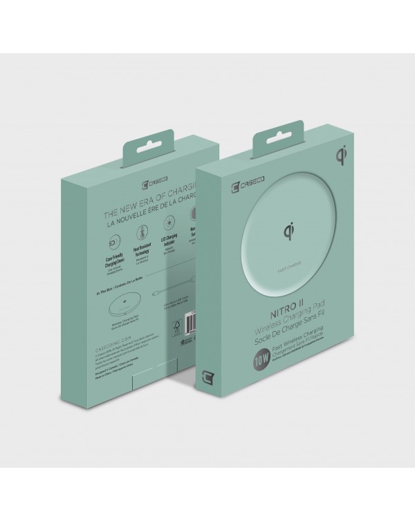 Nitro II 10W Fast Wireless Charger For Android & IOS