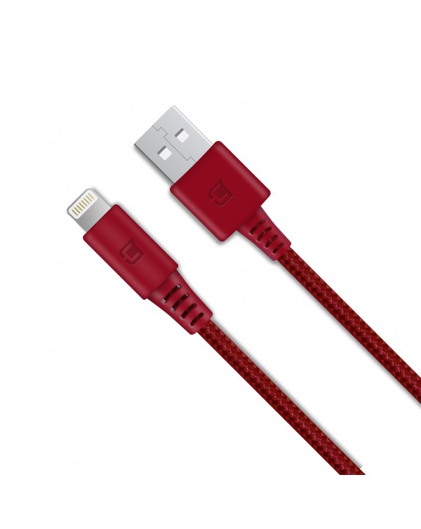 MFI Approved Braided Lightning Cable 5V 2.4Amp - 2 Meter