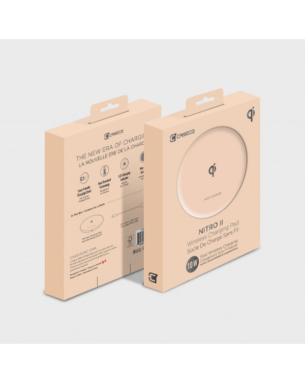 Nitro II 10W Fast Wireless Charger For Android & IOS