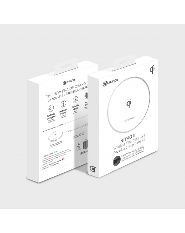 Nitro II 10W Fast Wireless Charger For Android & IOS