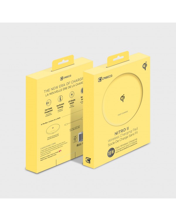Nitro II 10W Fast Wireless Charger For Android & IOS