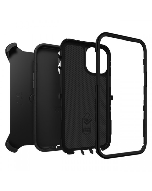 Otterbox - Defender Protective Case Black for iPhone 12 Pro Max