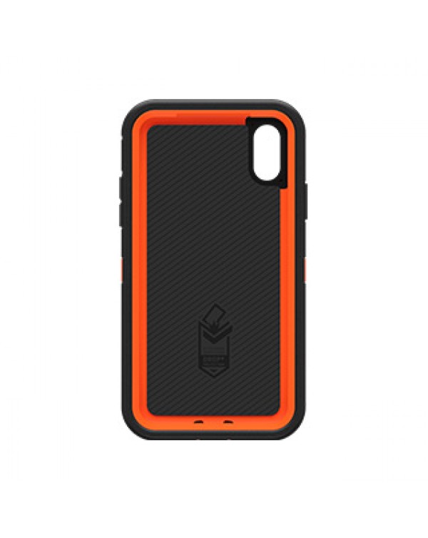 iPhone XR Otterbox Orange/Black Realtree (Edge) Camo Defender Series case