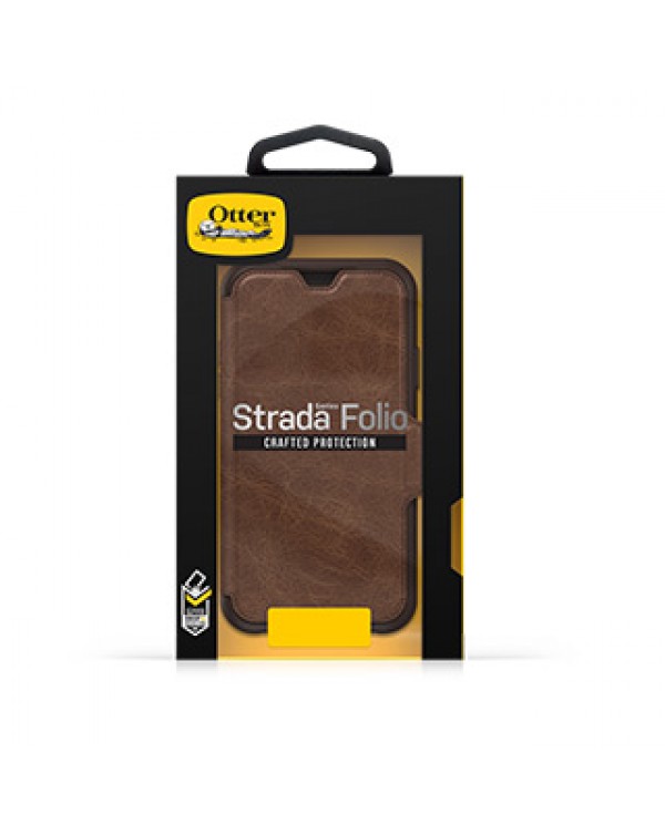 iPhone XR Otterbox Brown/Brown (Espresso) Leather Strada Folio case
