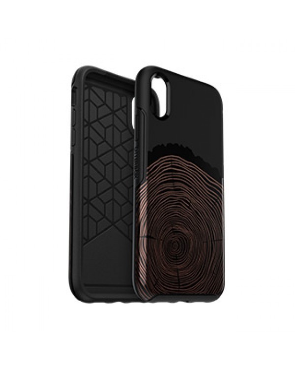 iPhone XR Otterbox Wood You Rather Symmetry Series case