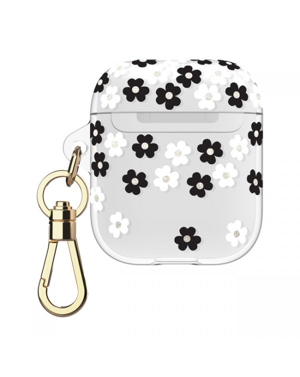 Kate Spade - Flexible Case Scattered Flowers Clear for AirPods
