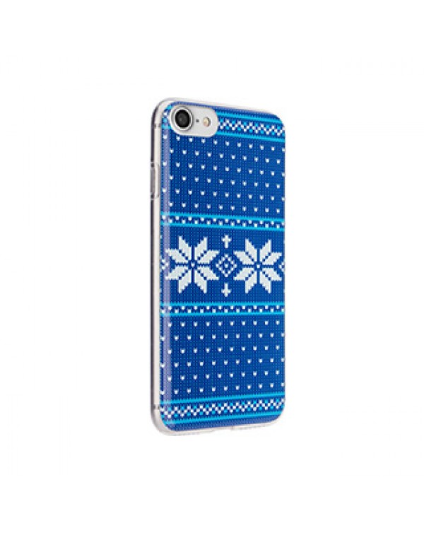 iPhone SE (2020)/8/7/6S/6 FLAVR Blue Xmas Sweater Case
