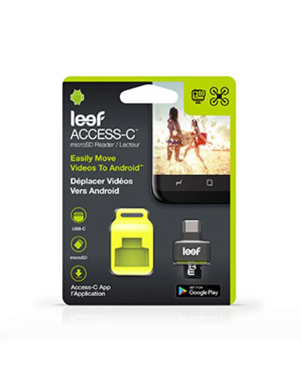 Leef Access Type-C Black MicroSD Card reader