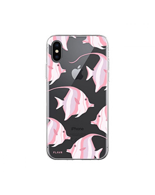iPhone X/Xs FLAVR Pink Big Fish iPlate case
