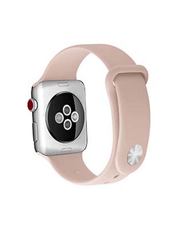 Apple Watch 44/42mm Naztech Pink (Pink Sand) Silicone Watch Band