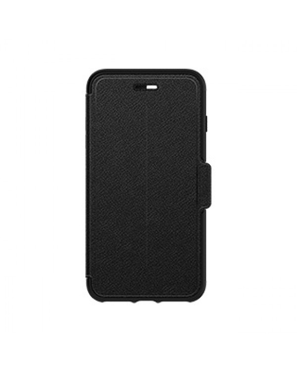 iPhone 8 Plus/7 Plus Otterbox Black/Grey (Shadow) Leather Strada Folio case