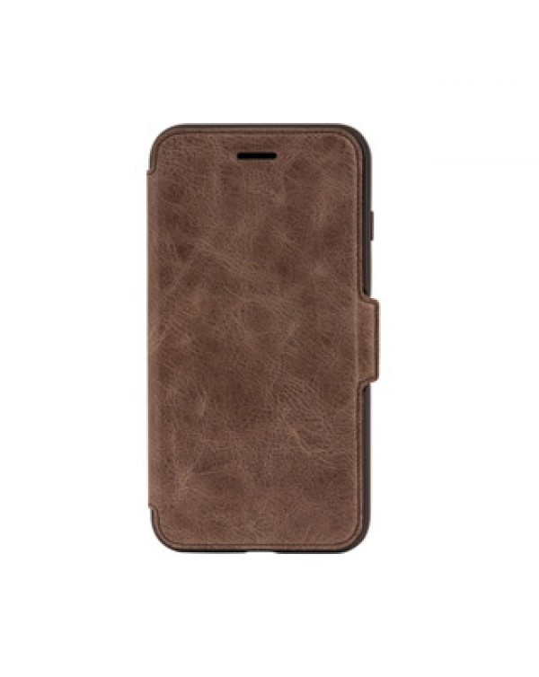 iPhone 8 Plus/7 Plus Otterbox Brown/Brown (Espresso) Leather Strada Folio case