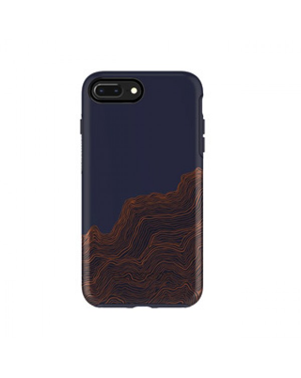 iPhone 8 Plus/7 Plus Otterbox Blue/Brown (Good Vibrations) Symmetry Series case