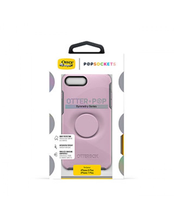 iPhone 8 Plus/7 Plus Otterbox + POP Pink/Grey (Mauveolous) Symmetry Series Case