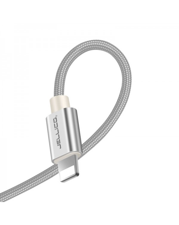 JELLICO Lightning Braided Charge and Sync Cable (2M)
