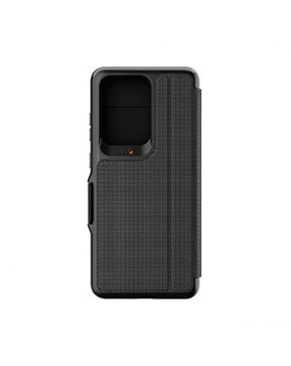 Samsung Galaxy S20 Ultra Gear4 D3O Black Oxford Eco Folio Case
