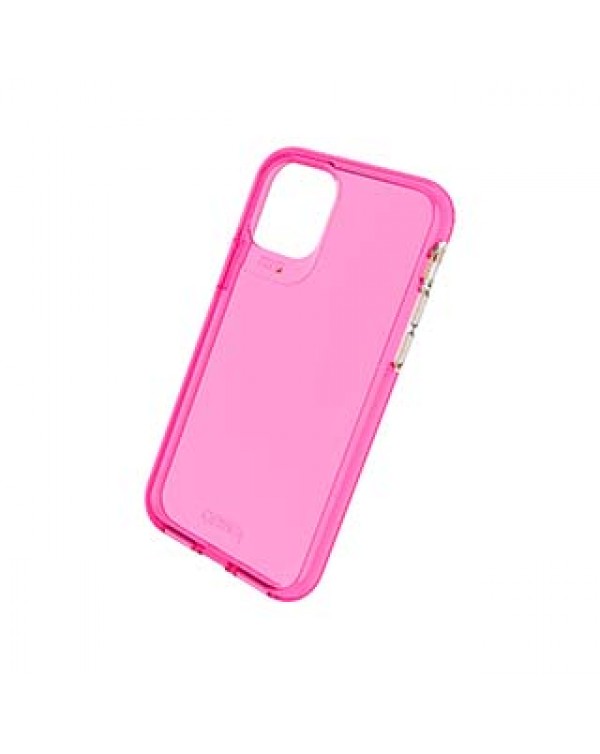 iPhone 11 Pro Gear4 D3O Pink Crystal Palace Neon Case