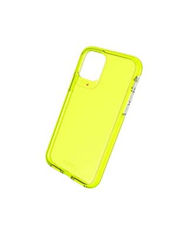 iPhone 11 Pro Gear4 D3O Yellow Crystal Palace Neon Case